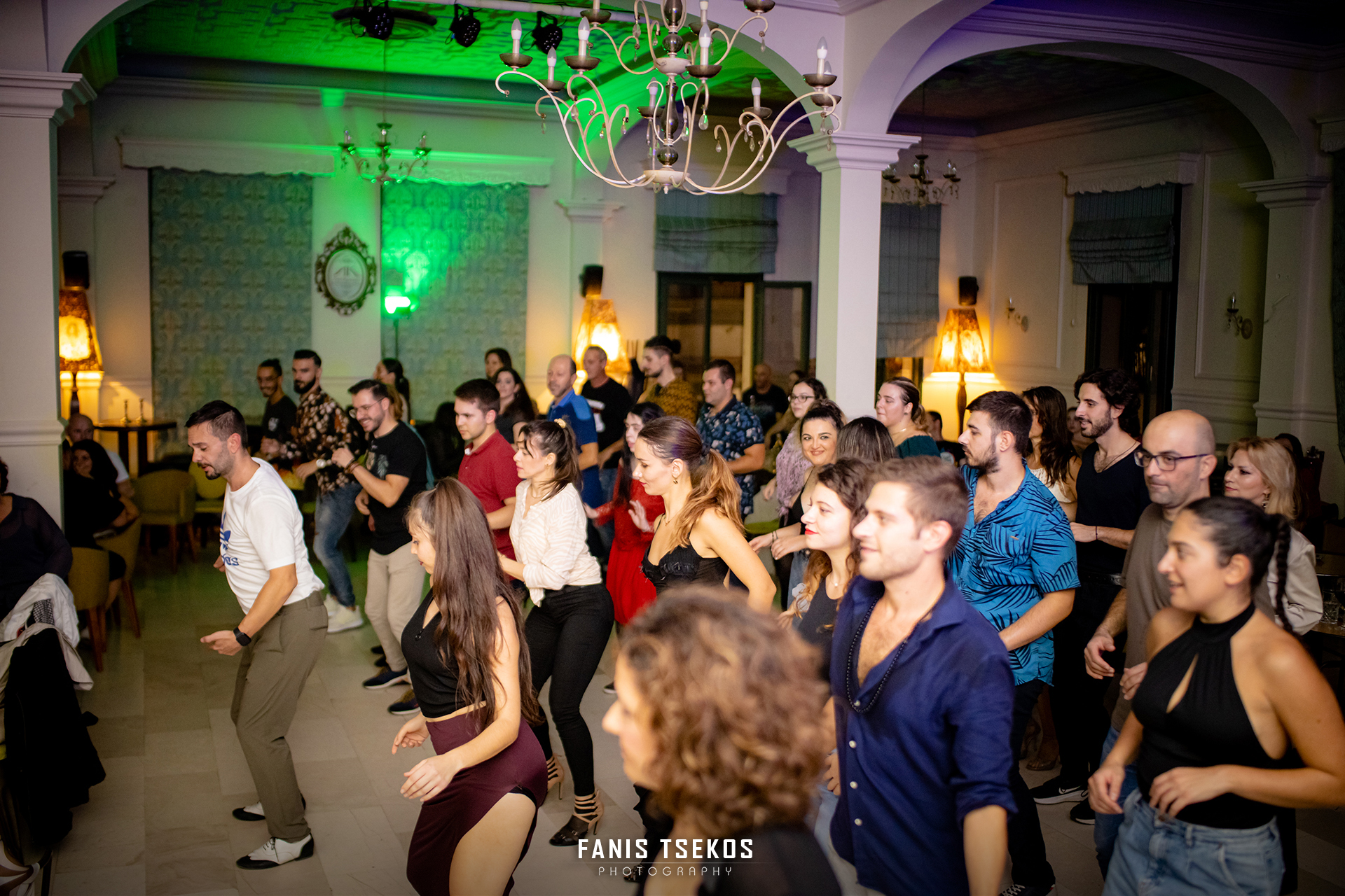 Latin Grow social dancing gathering showcasing salsa and bachata dance community in Northern Greece